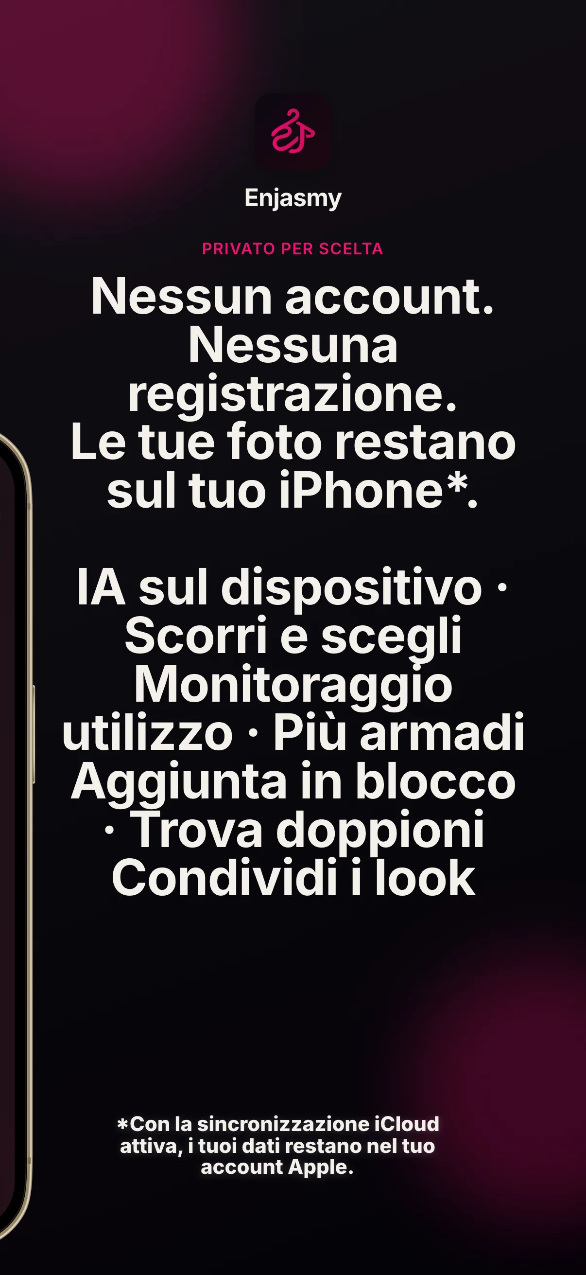 Nessun account, nessuna registrazione: le tue foto restano sul tuo iPhone