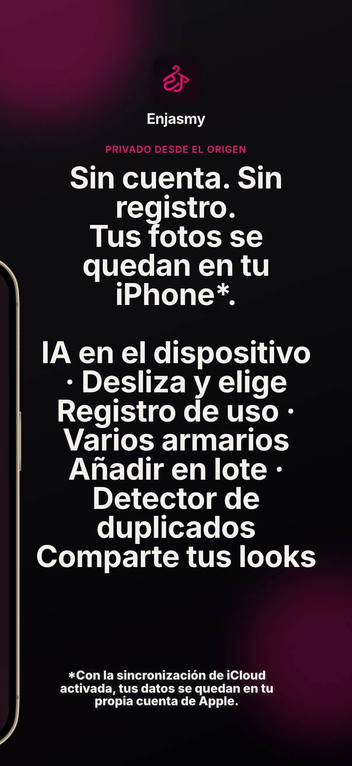Sin cuenta, sin registro: tus fotos permanecen en tu iPhone